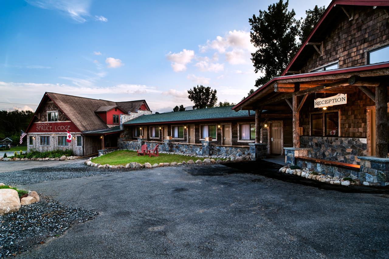 Adirondack Spruce Lodge Wilmington Exterior foto