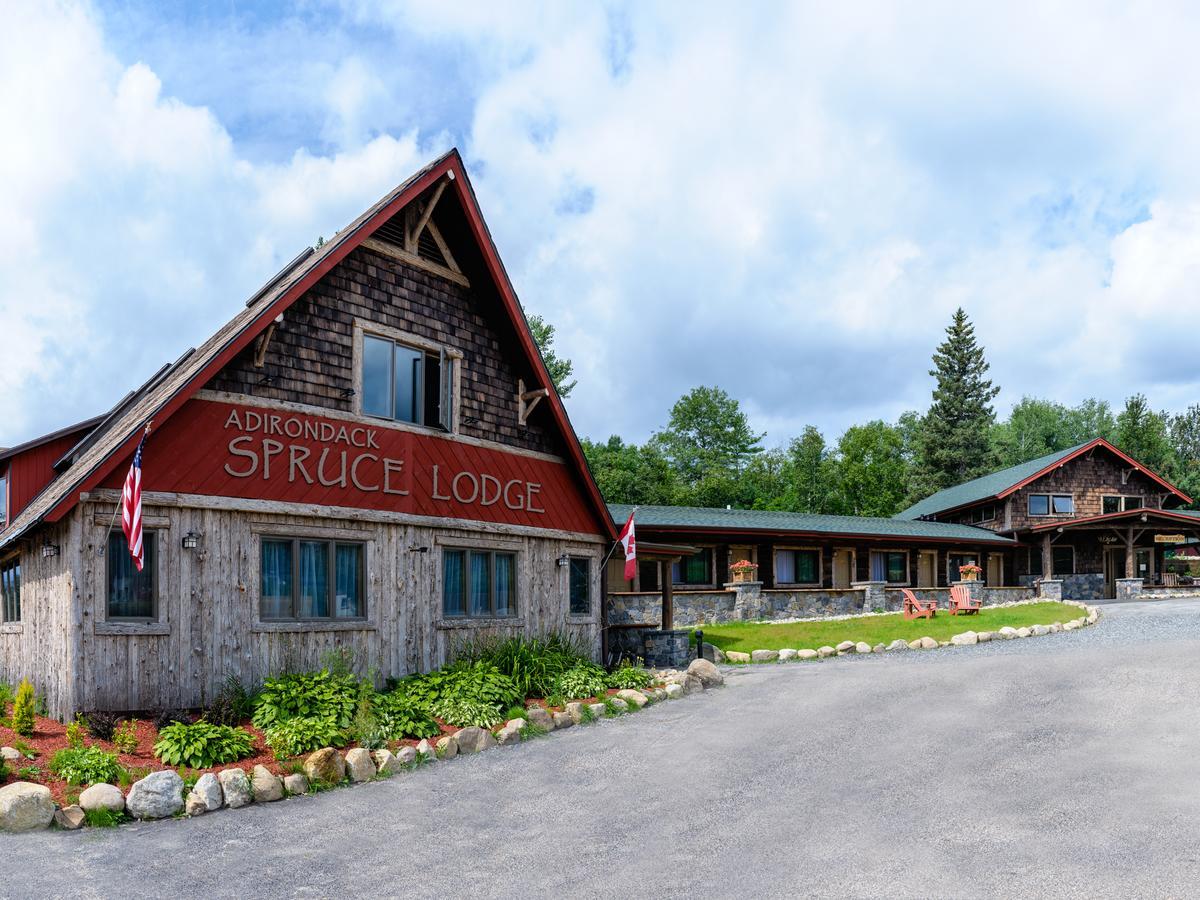 Adirondack Spruce Lodge Wilmington Exterior foto