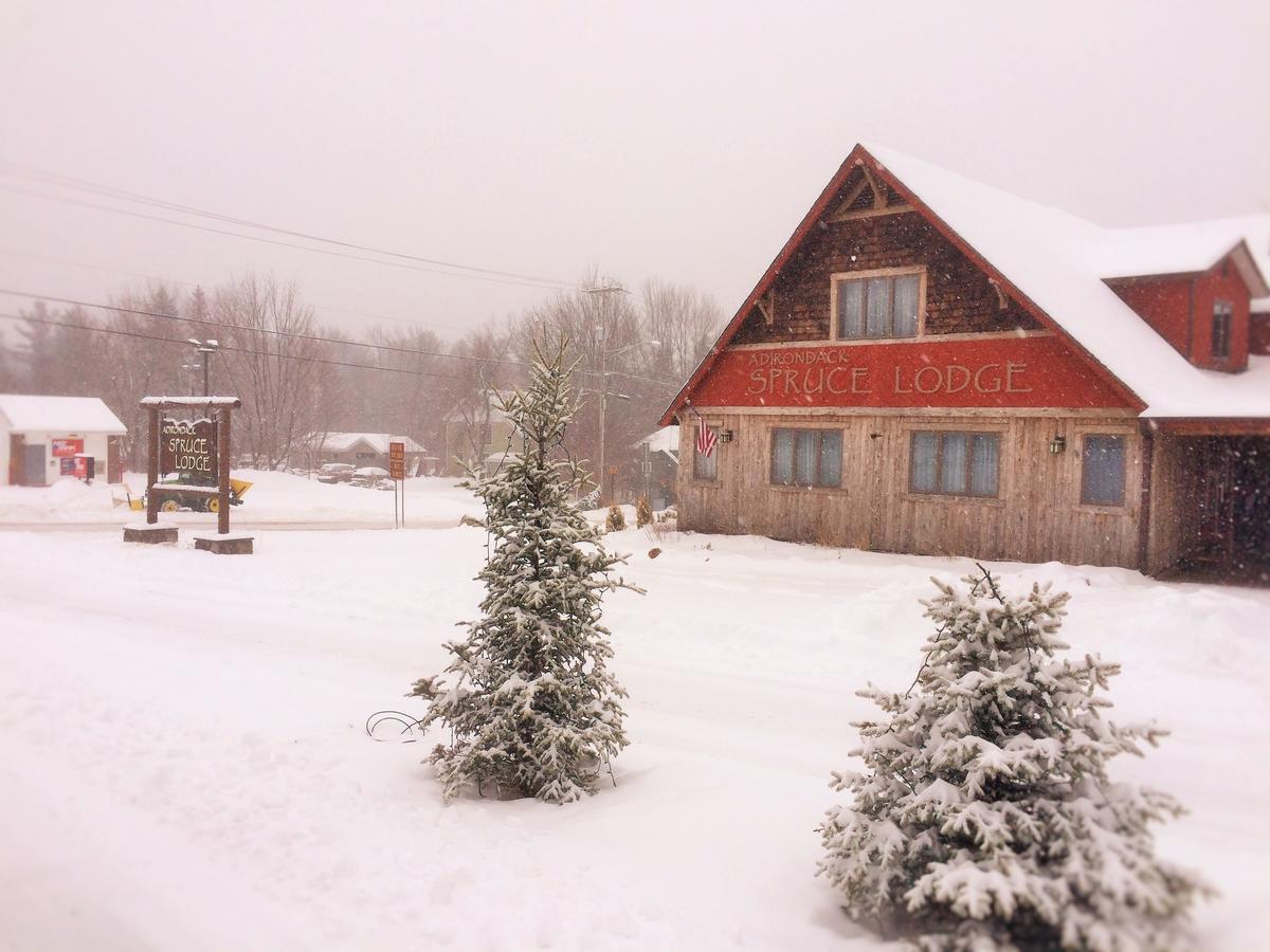 Adirondack Spruce Lodge Wilmington Exterior foto