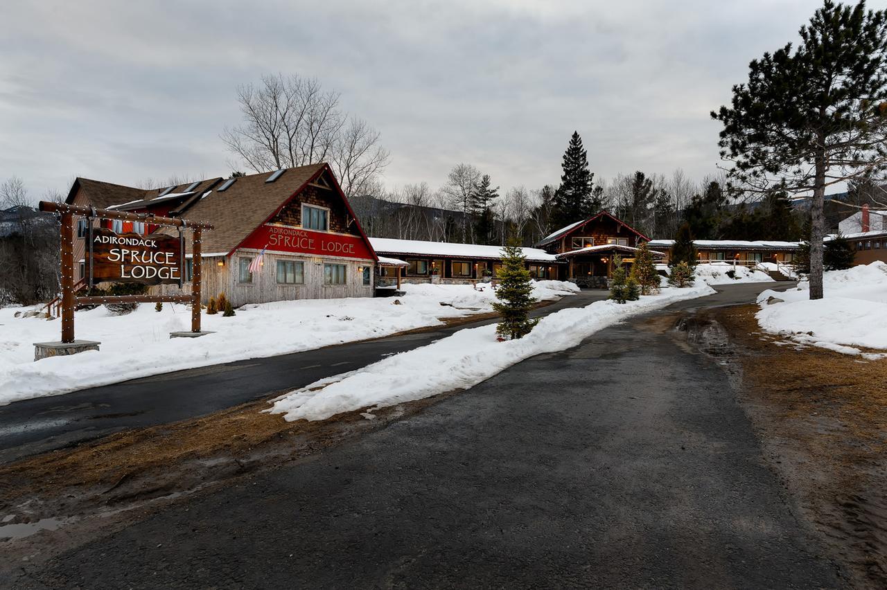 Adirondack Spruce Lodge Wilmington Exterior foto